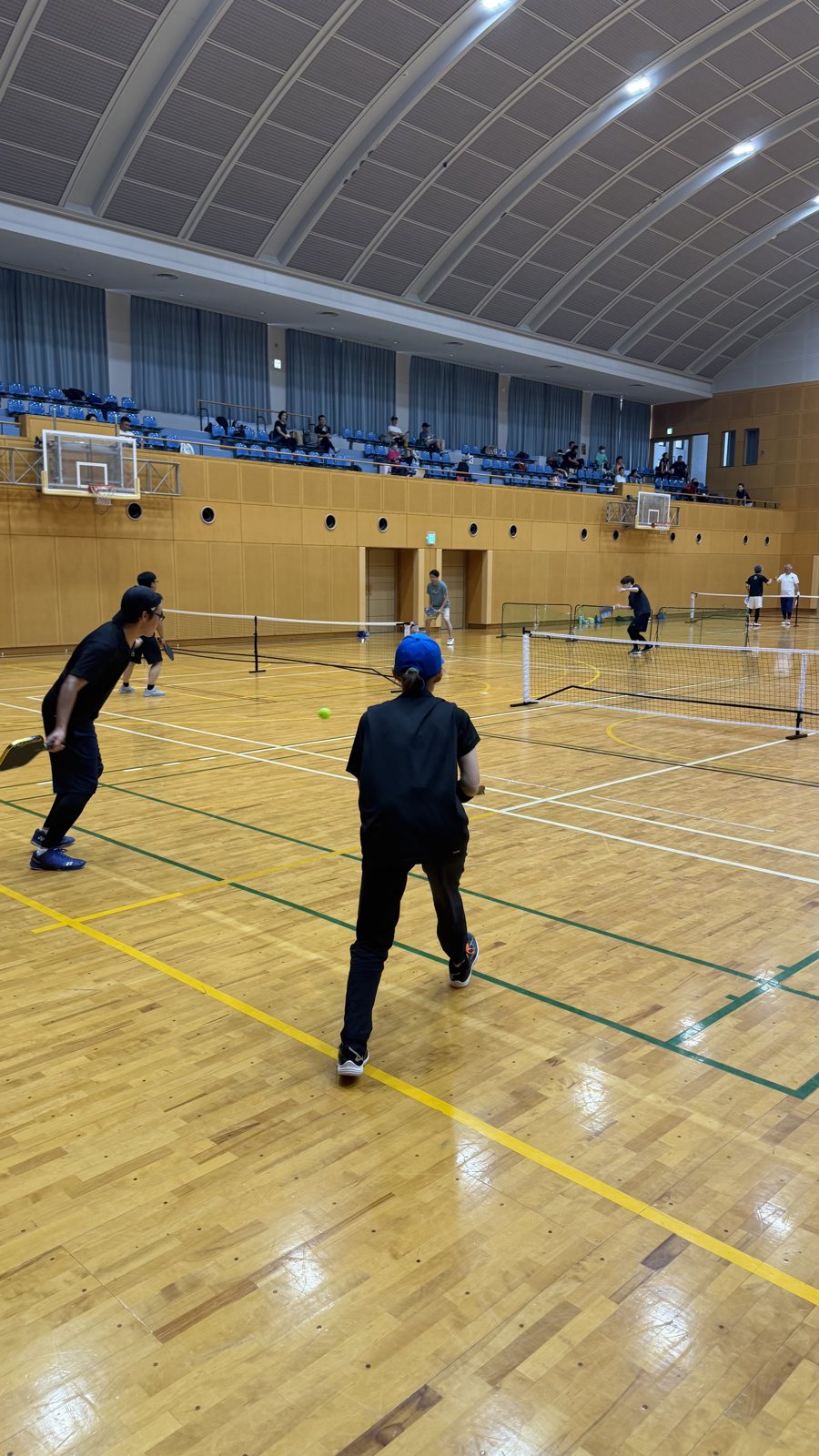 第2回RNB杯 試合中のコート