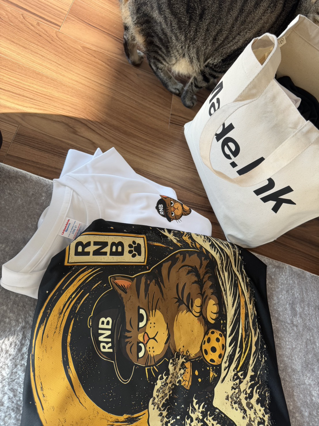 白＆黒Tシャツ