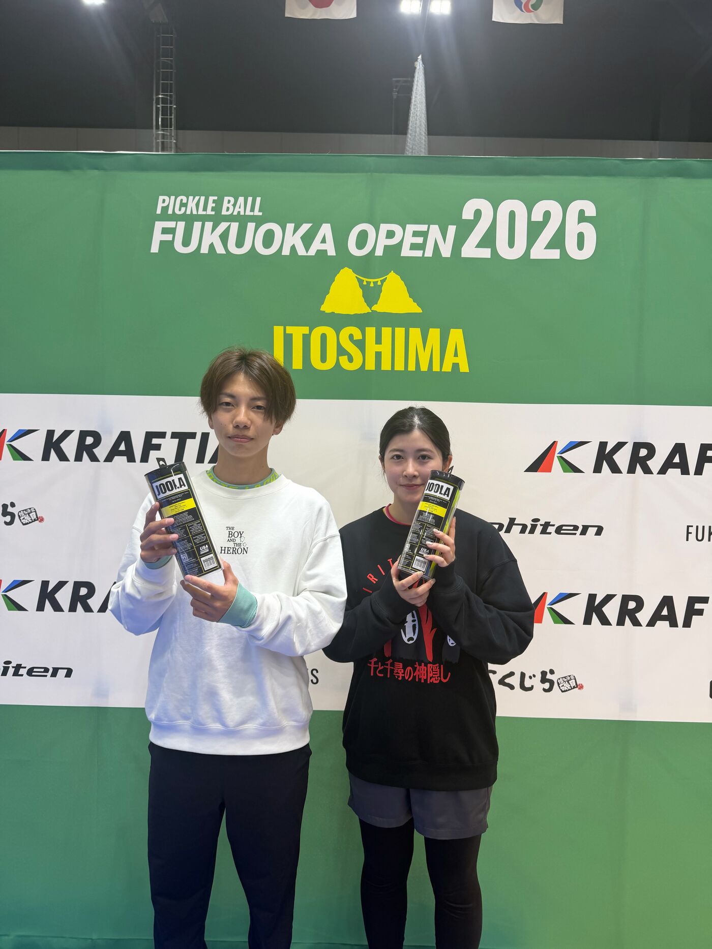 RNB Pickleball プレ大会の様子